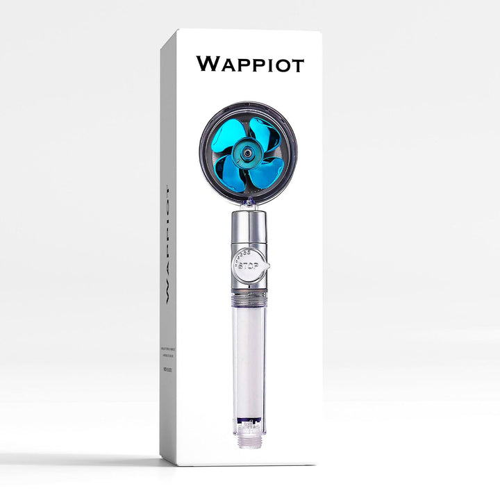 Wappiot-off - HydropPulse, c'est quoi ? 🤔 La technologie utilisée par  Wappiot™ pour creéer un jet si particulier. L'association de l'hélice de  surpression et d'un réducteur de débit d'eau y est pour