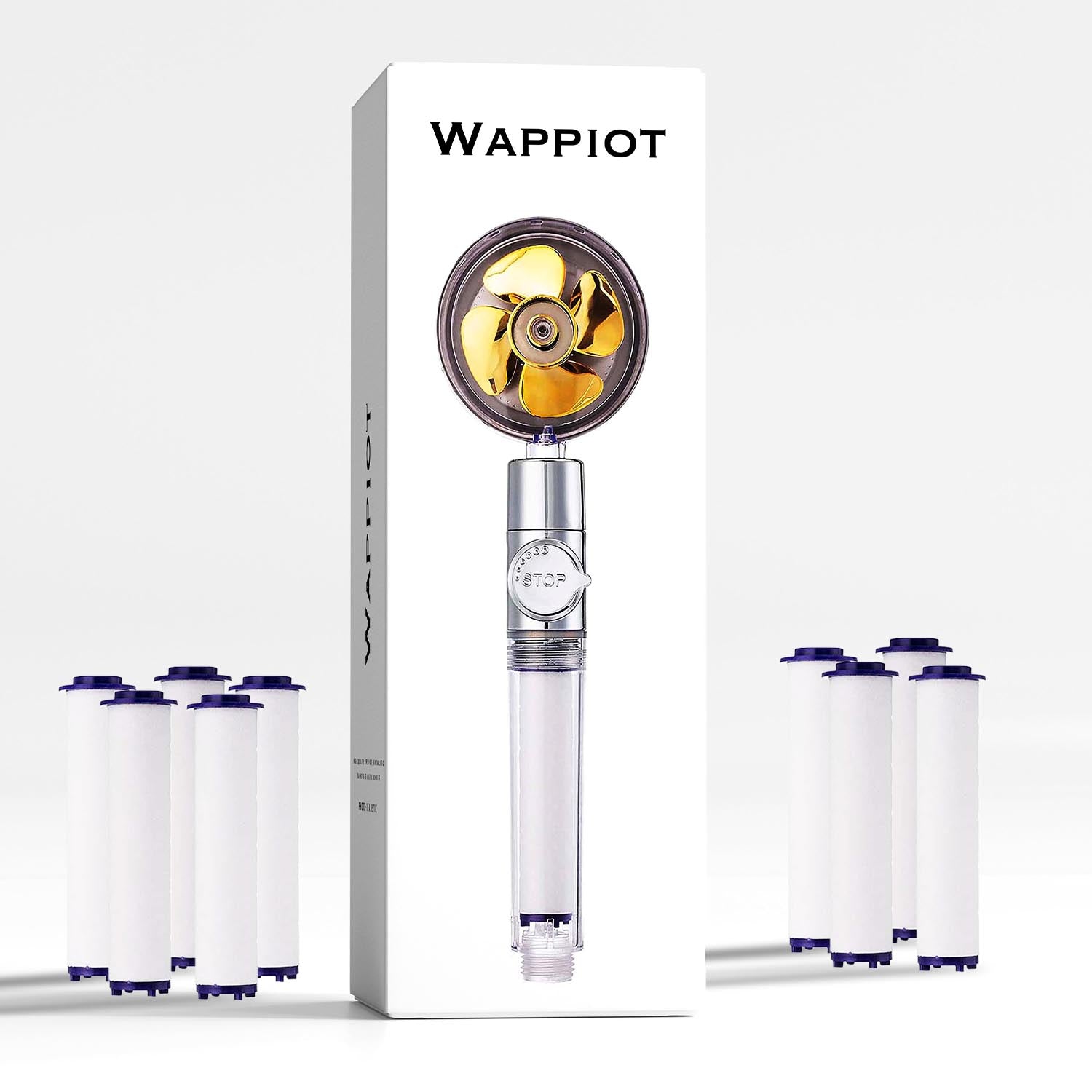 Wappiot™ - Pommeau EcoPression anti-calcaire